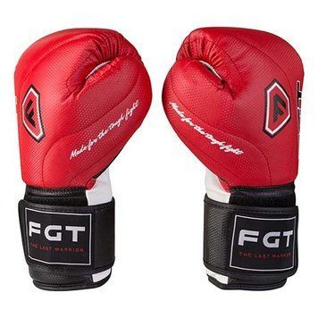 Боксерські рукавички FGT, Cristal, 8oz, червоний FT-2815/81 фото
