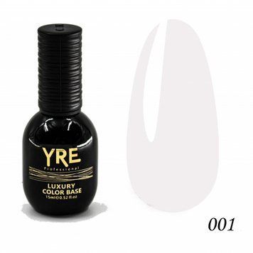 Камуфлирующая база YRE № 01 "Luxury color base" 15 мл 2970677232 фото