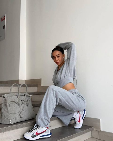 Костюм женский (штаны и кофта) двухнитка RAZ-7005(42 - 46 р.) Серый RAZ-7005 фото