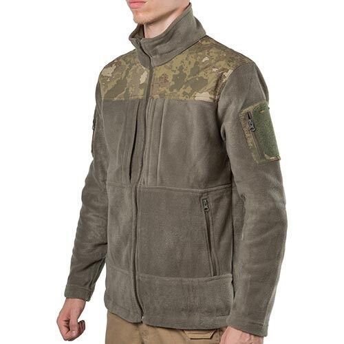 Куртка флісова Bikatex-4, олива, розм. 2XL, вставка на плечах. 090857XXL фото