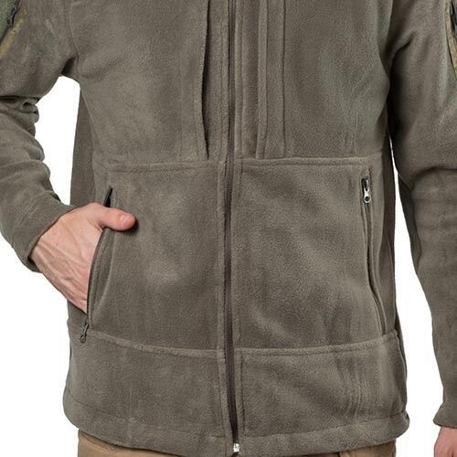 Куртка флісова Bikatex-4, олива, розм. 2XL, вставка на плечах. 090857XXL фото