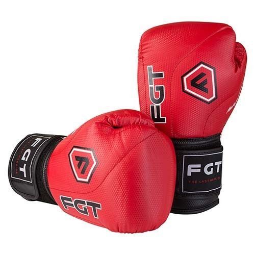 Боксерські рукавички FGT, Cristal, 8oz, червоний FT-2815/81 фото