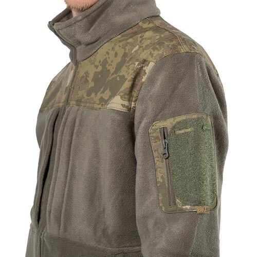 Куртка флісова Bikatex-4, олива, розм. 2XL, вставка на плечах. 090857XXL фото