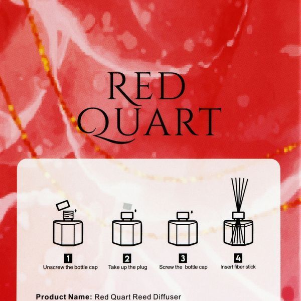 Global Fashion Fragrance diffuser, 100 ml, Red Quart Reed Diffuser 22500 фото