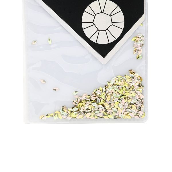 Декор для нігтів 3D (ромбики) Swarovski Global Fashion Green Gold Rhombus 14550 фото