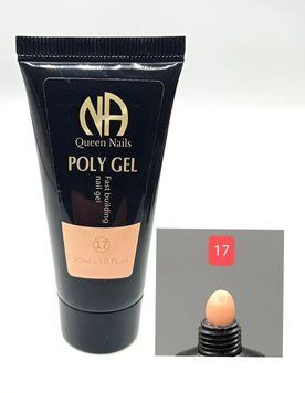 Полігель (акригель) для нігтів Queen Nails No 17, 30 мл 2970678245 фото