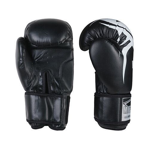 Боксерські рукавички Mike Tyson, PVC, 12 oz, чорний MT1707/123 фото