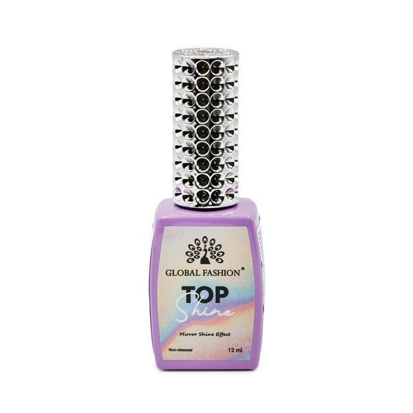 Топ для нігтів з ефектом втирки &laquo;TOP SHINE&raquo; без липкого шару, 12 мл, #05 23123 фото