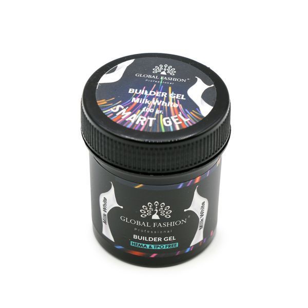 Smart Gel 100 г milk двофазний, для моделювання нігтів 26235 фото