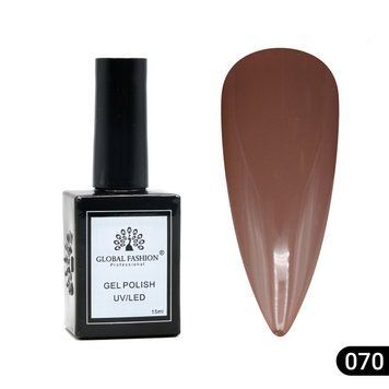 Гель лак Global Fashion, Gel polish&nbsp;15&nbsp;ml,&nbsp;70 23906 фото