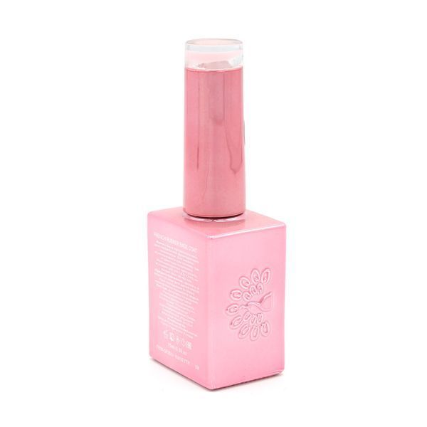 Каучукова база для гель лаку френч, Rubber Base Coat French, 15 мл, Global Fashion 10 8104 фото