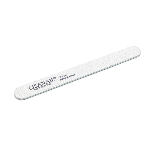 Пилочка для ногтей Lisanail, Made in korea, 18 см, 180/240 25308 фото