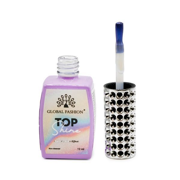 Топ для ногтей с эффектом втирки &laquo;TOP SHINE&raquo; без липкого слоя, 12 мл, #07 23125 фото