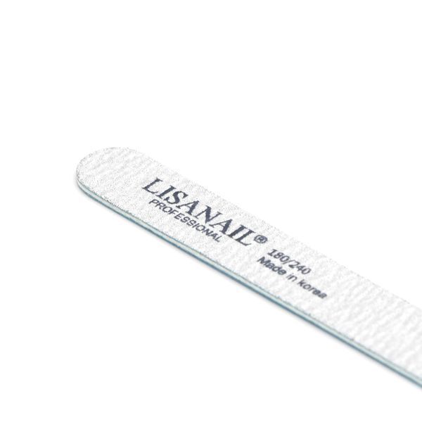 Пилочка для ногтей Lisanail, Made in korea, 18 см, 180/240 25308 фото
