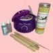 Набір для депіляції з банковим воскоплавом Pro Wax 100 Purple з воском 400 г 2970677860 фото 1
