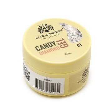 Гель для моделювання нігтів 15 гр, Diamond Builder Gel 01 26047 фото