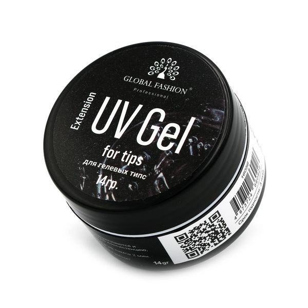 Гель для гелевих типс Extension UV Gel, прозорий, 14 гр 16056 фото