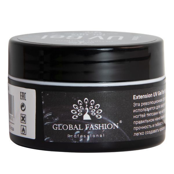 Гель для гелевих типс Extension UV Gel, прозорий, 14 гр 16056 фото