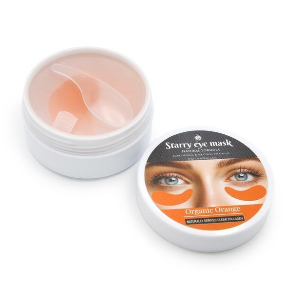 Маска для век (патчи) Starry, Orange, натуральный прозрачный коллаген 25700 фото