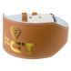 Пояс атлетичний FGT широкий, PU, розмір XXL, коричневий, F16025 F16025XXL фото 1