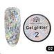 Глиттер гель Global Fashion 5 гр, Glitter gel 02 6113 фото 1