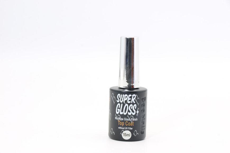 Топ супер глянсовий Super Gloss top coat 15 ml Bee Nails 26745 фото