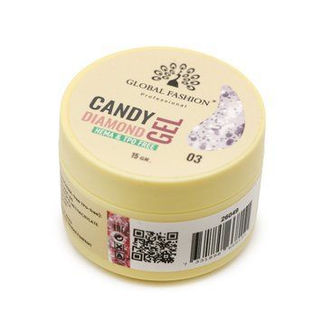 Гель для моделювання нігтів 15 гр, Diamond Builder Gel 03 26049 фото