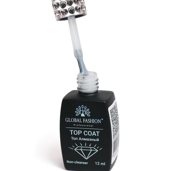 Молочный топ без липкого слоя Global Fashion Milk Top Coat, 12 мл (топ/финиш) 14275 фото