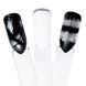 Гель-краска METALLIC GEL, зеркальный эффект, Global Fashion, SILVER, 5 г 13708 фото 6