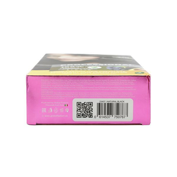Краска для волос Global Fashion, Натуральный черный 3/0 23407 фото