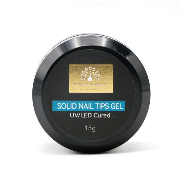 Гель для гелевых типс в баночке Solid Nail Tips Gel 15 г 24596 фото