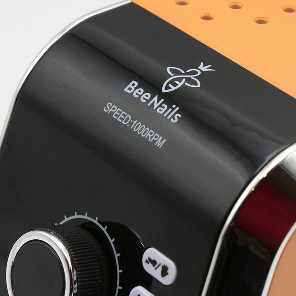 Апарат Bee Nails BSDQ-613 , orange, для манікюру та педикюру, 45000 об. 65W 21830 фото