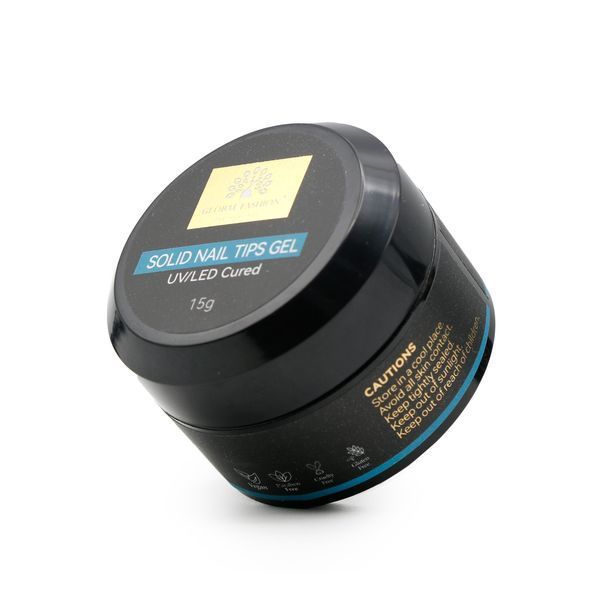 Гель для гелевых типс в баночке Solid Nail Tips Gel 15 г 24596 фото