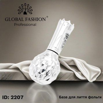 Каучуковая база для литья, Rubber Base Coat, 15 мл, Global Fashion 2207 фото