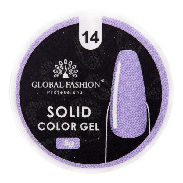 Гель-фарба підвищеної щільності, Solid color gel 5 гр, 14 15618 фото