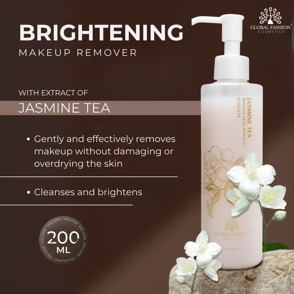 Засіб для зняття макіяжу, Jasmine Tea Brightening Makeup Remover, 200ml 25048 фото