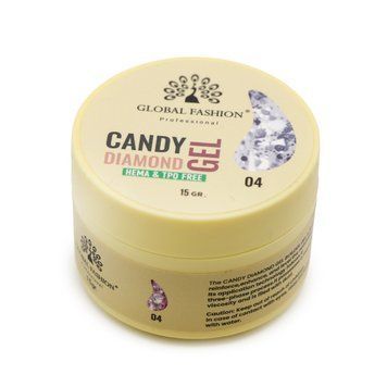 Гель для моделювання нігтів 15 гр, Diamond Builder Gel 04 26050 фото