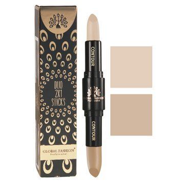Двосторонній стік для обличчя консилер + коректор, Duo 2in1 Sticks, Global Fashion, GC01 25026 фото
