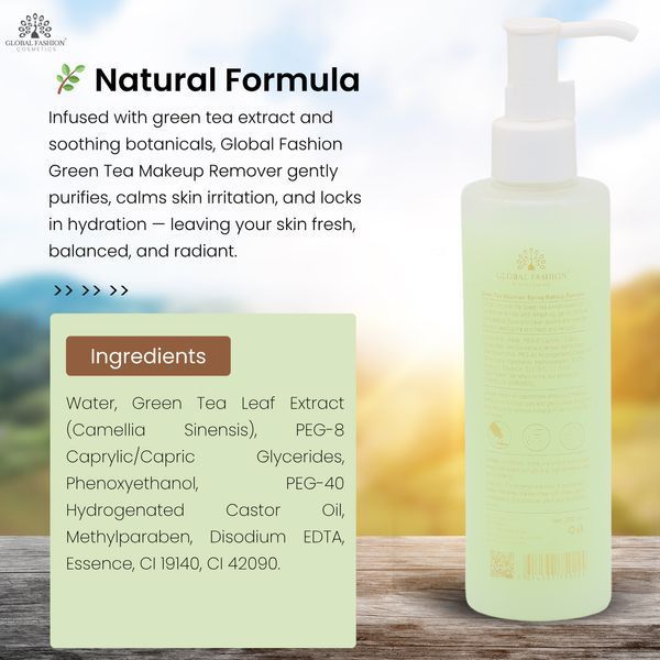 Засіб для зняття макіяжу, Green Tea Mountain Spring Makeup Remover, 200ml 25050 фото