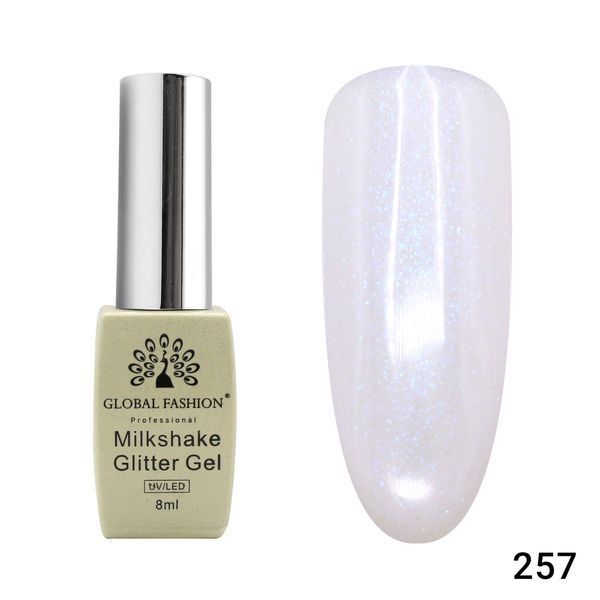 Гель лак Milkshake Glitter 8 мл, 257 22856 фото