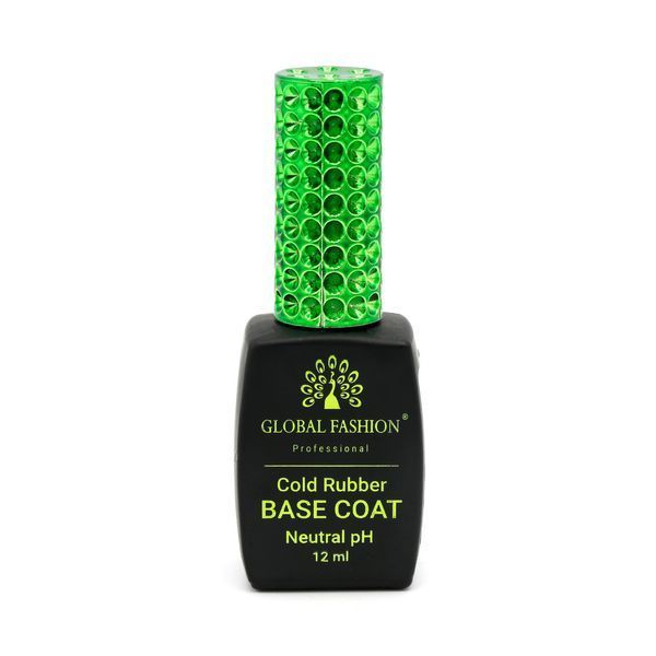 База для гель-лаку Global Fashion, Rubber Base Coat Without Chemicals 12 мл 2030 фото