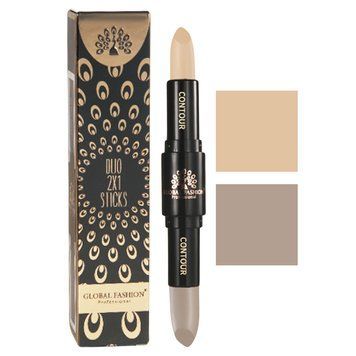 Двосторонній стік для обличчя консилер + коректор, Duo 2in1 Sticks, Global Fashion, GC04 25029 фото
