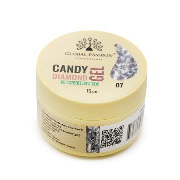 Гель для моделювання нігтів 15 гр, Diamond Builder Gel 07 26053 фото