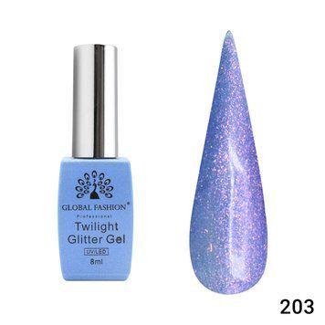 Гель лак Twilight Glitter 8 мл, 203 22868 фото