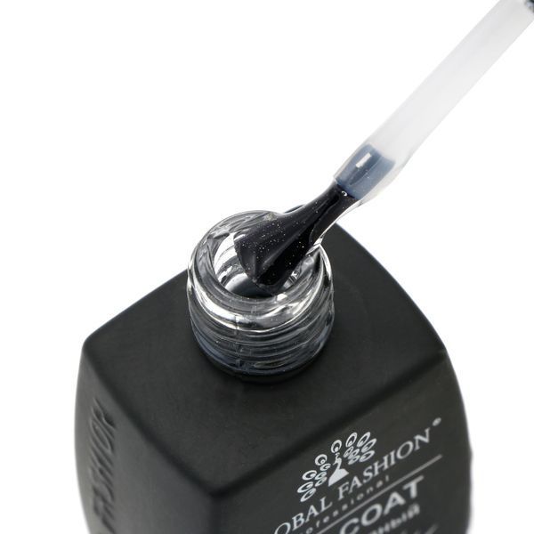 Топ з глітером Galaxy Top Coat 01, 12 мл 11149 фото