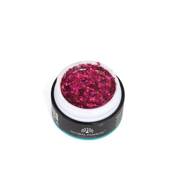 Глиттер гель Global Fashion 5 гр, Glitter gel 12 12719 фото