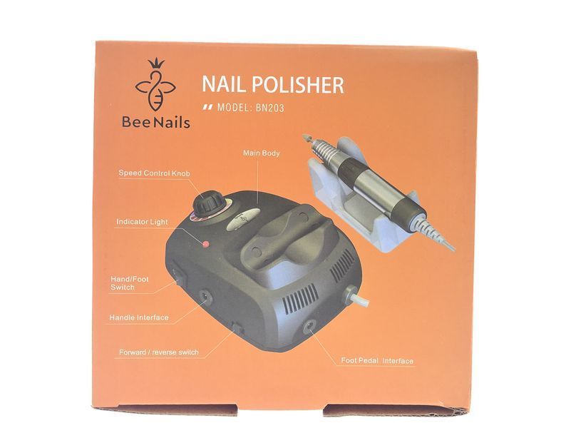 Аппарат для маникюра и педикюра BEE NAILS, BN203, 30W, 30000 об 21696 фото