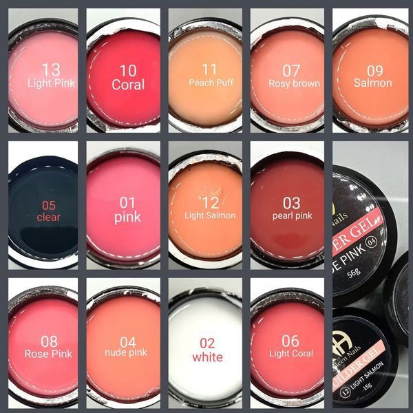 Гель для наращивания ногтей Queen Nails №10 Coral (камуфлирующий) 15 гр 2970678253 фото