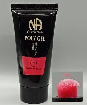 Полігель (акригель) для нігтів Queen Nails No 190, 30 мл 2970678002 фото