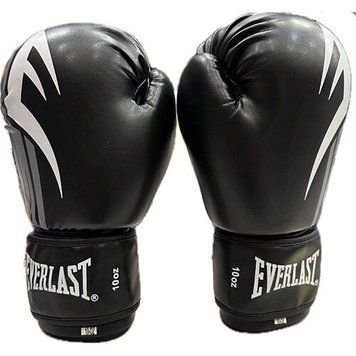 Боксерські рукавички Ever, DX-8324, 12 oz, чорний EV8324/12 фото
